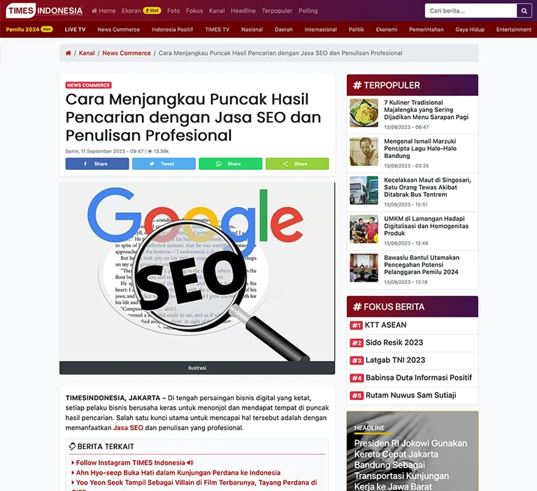 contoh publikasi