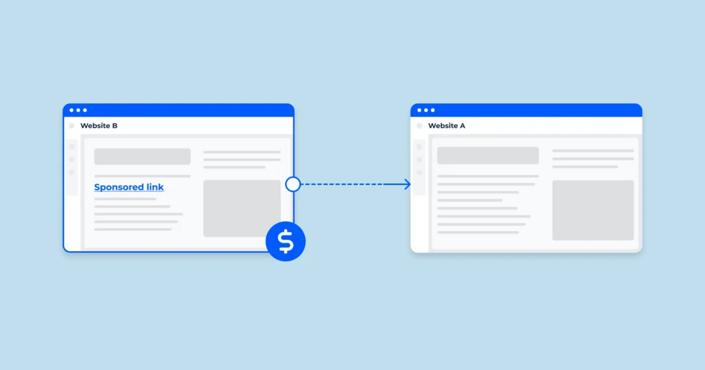 Backlink Sponsor atau Berbayar