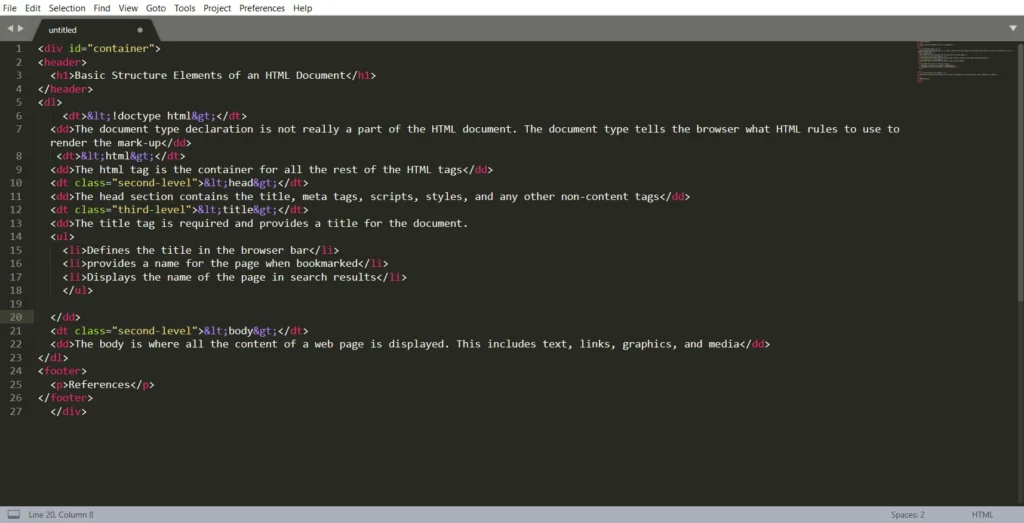 HTML
