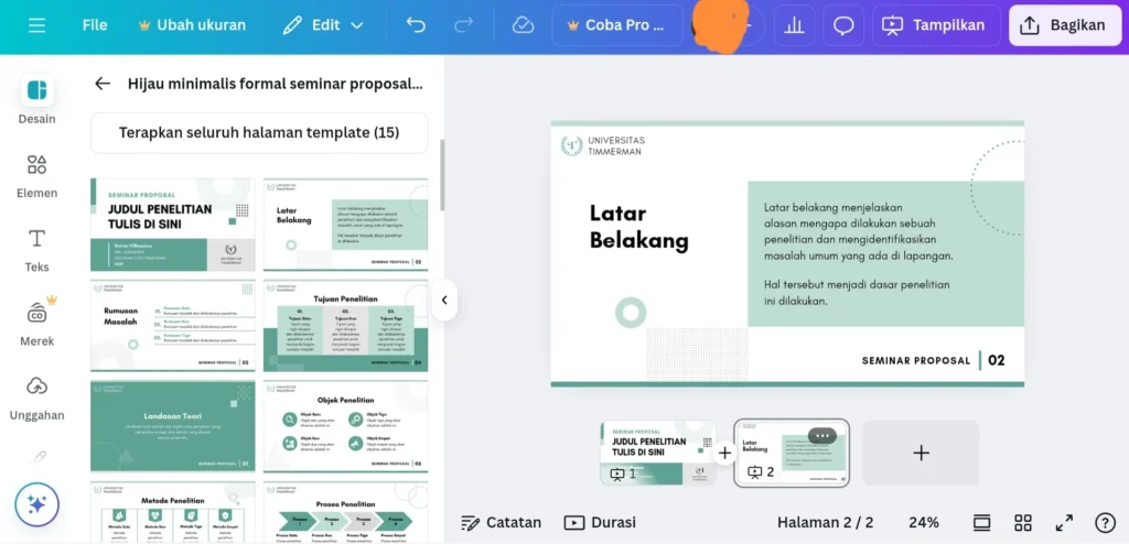 Cara Menggunakan Canva untuk Presentasi