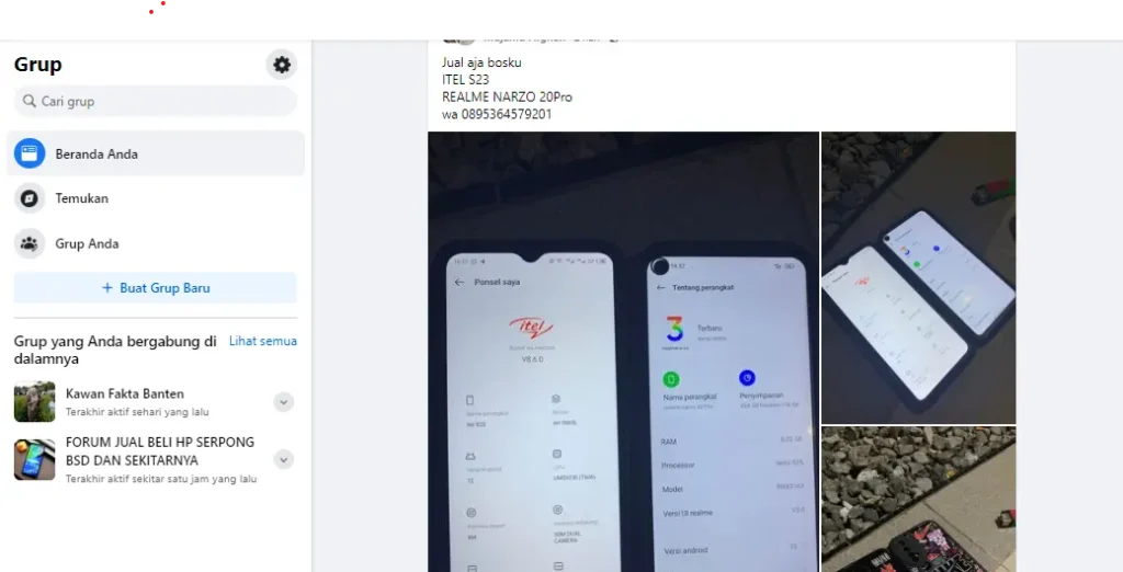 cara mendapatkan uang dari facebook dengan membuat grup