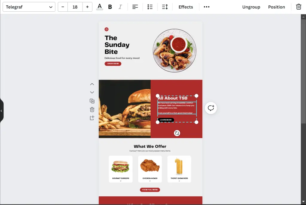 cara menggunakan canva untuk membuat desain website