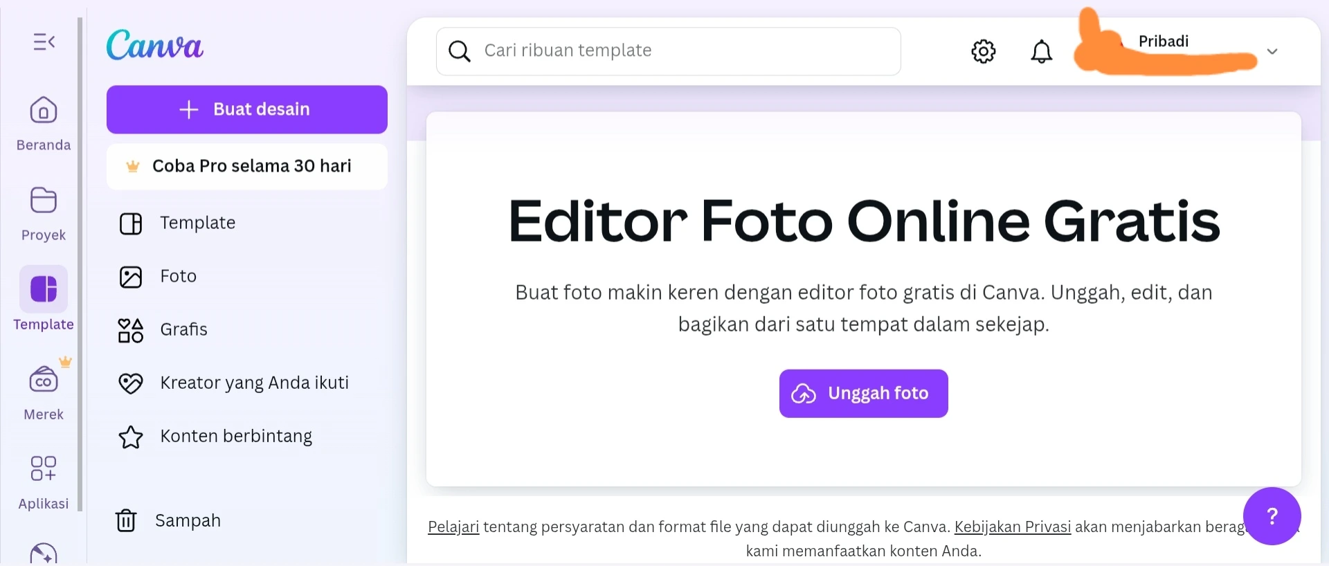 Cara Menggunakan Canva untuk Mengedit Foto
