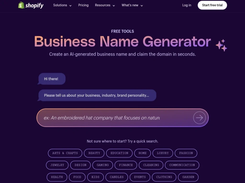Coba Generator Nama Toko