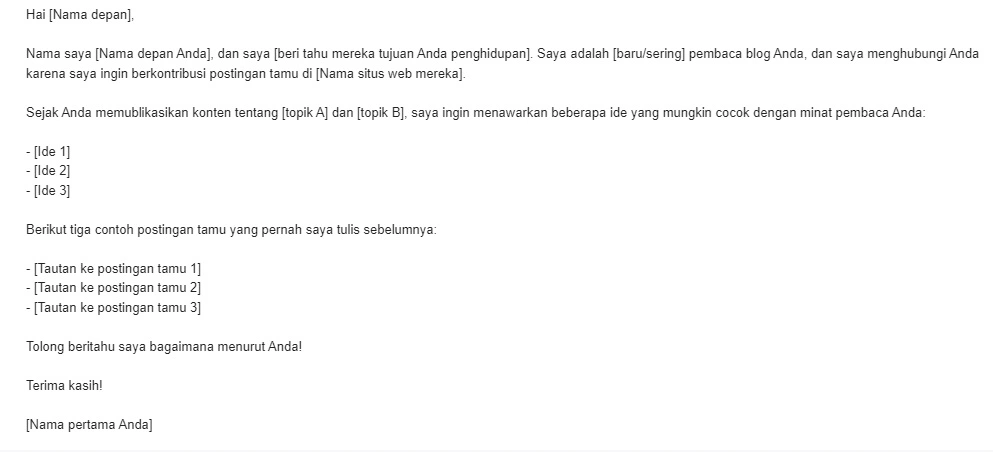 Temukan Peluang Guest Post