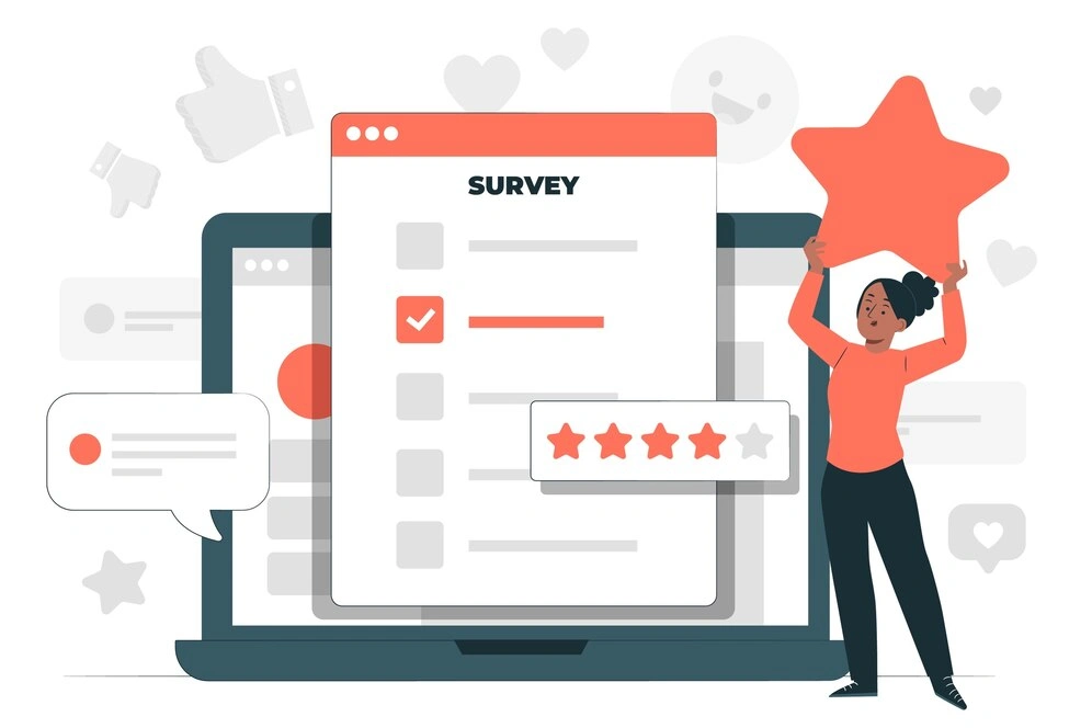 Mengisi Survei Online 