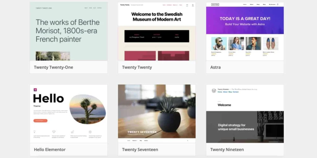 Pasang Tema WordPress yang Kompatibel
