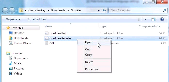 Cara Mengunduh Font di PC
