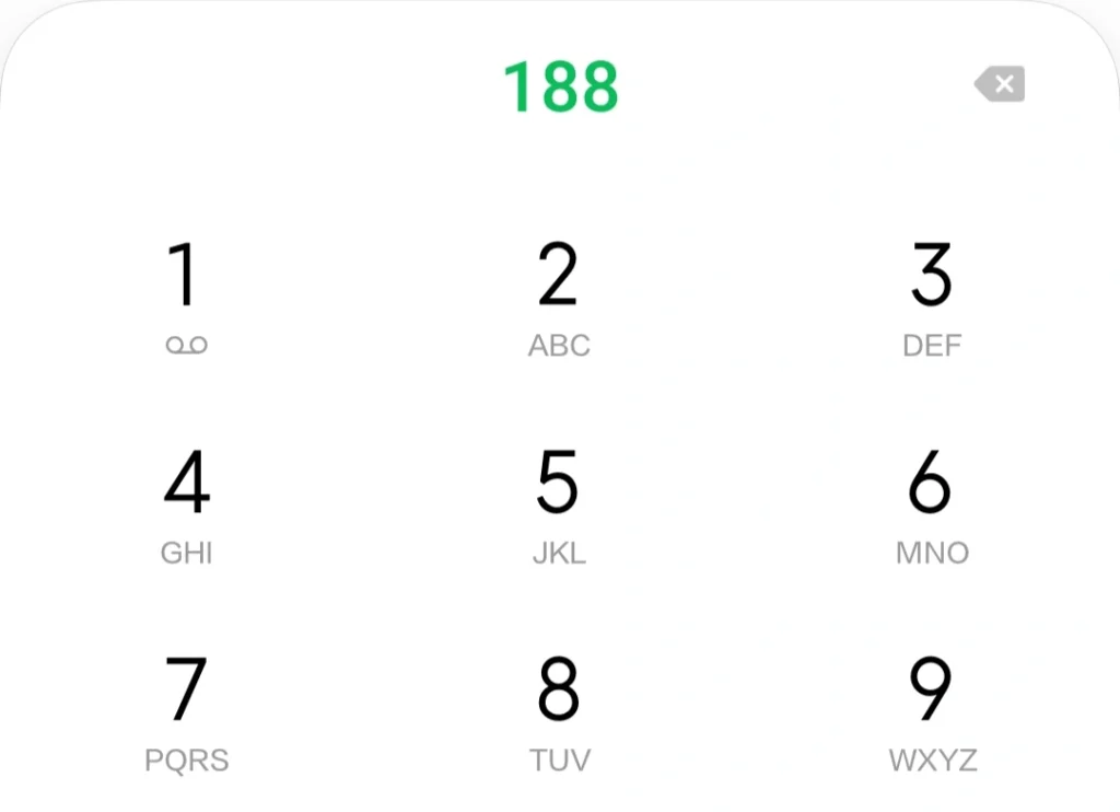 Registrasi Melalui Panggilan