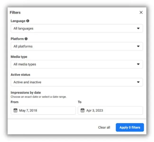 Cara Menggunakan Meta Ad Library untuk Menemukan Pesaing dan Ide