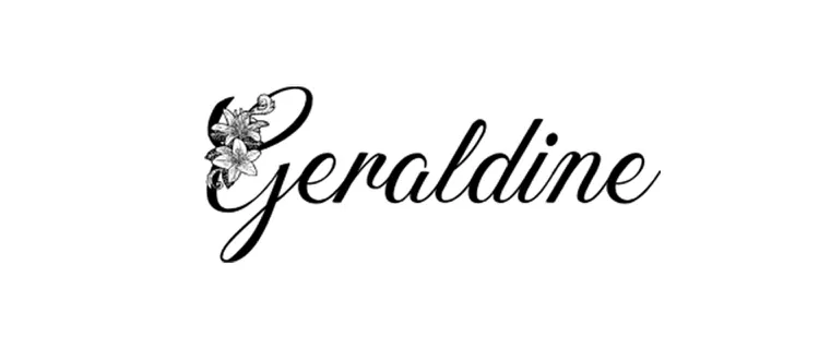 Font Geraldine