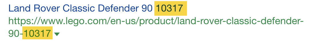 Contoh judul product page 2