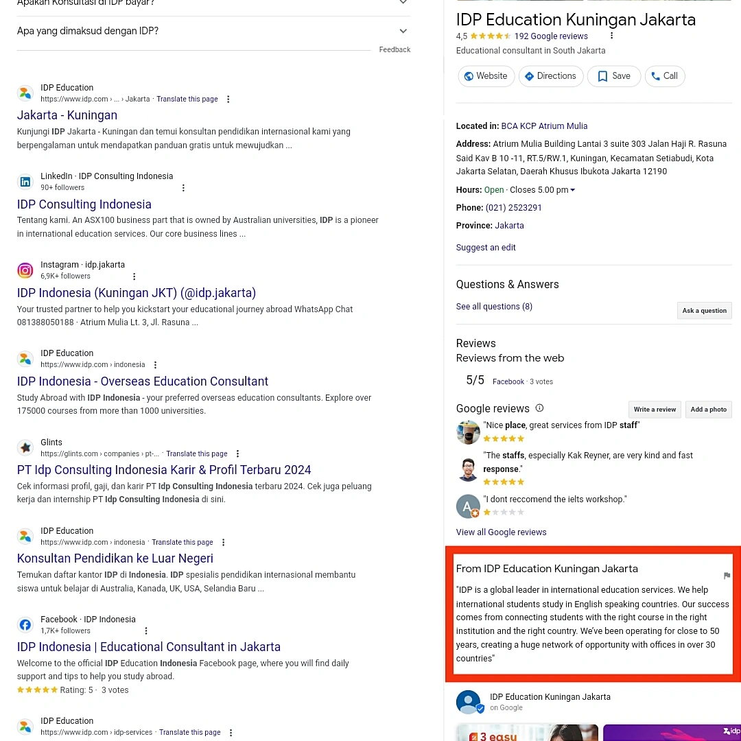 Sertakan Deskripsi Bisnis