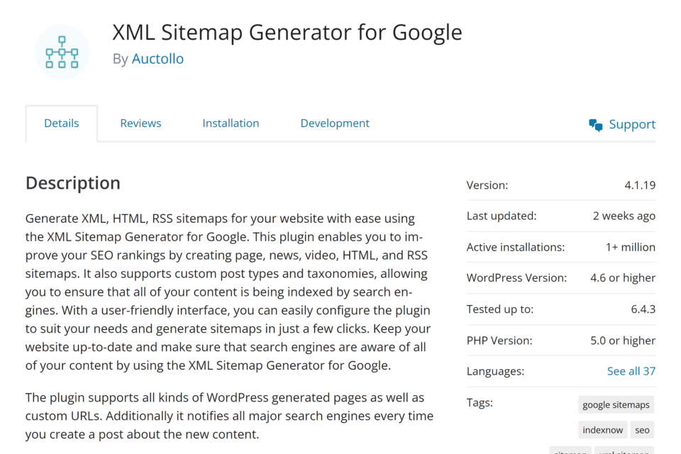 XML Sitemap Generator for Google