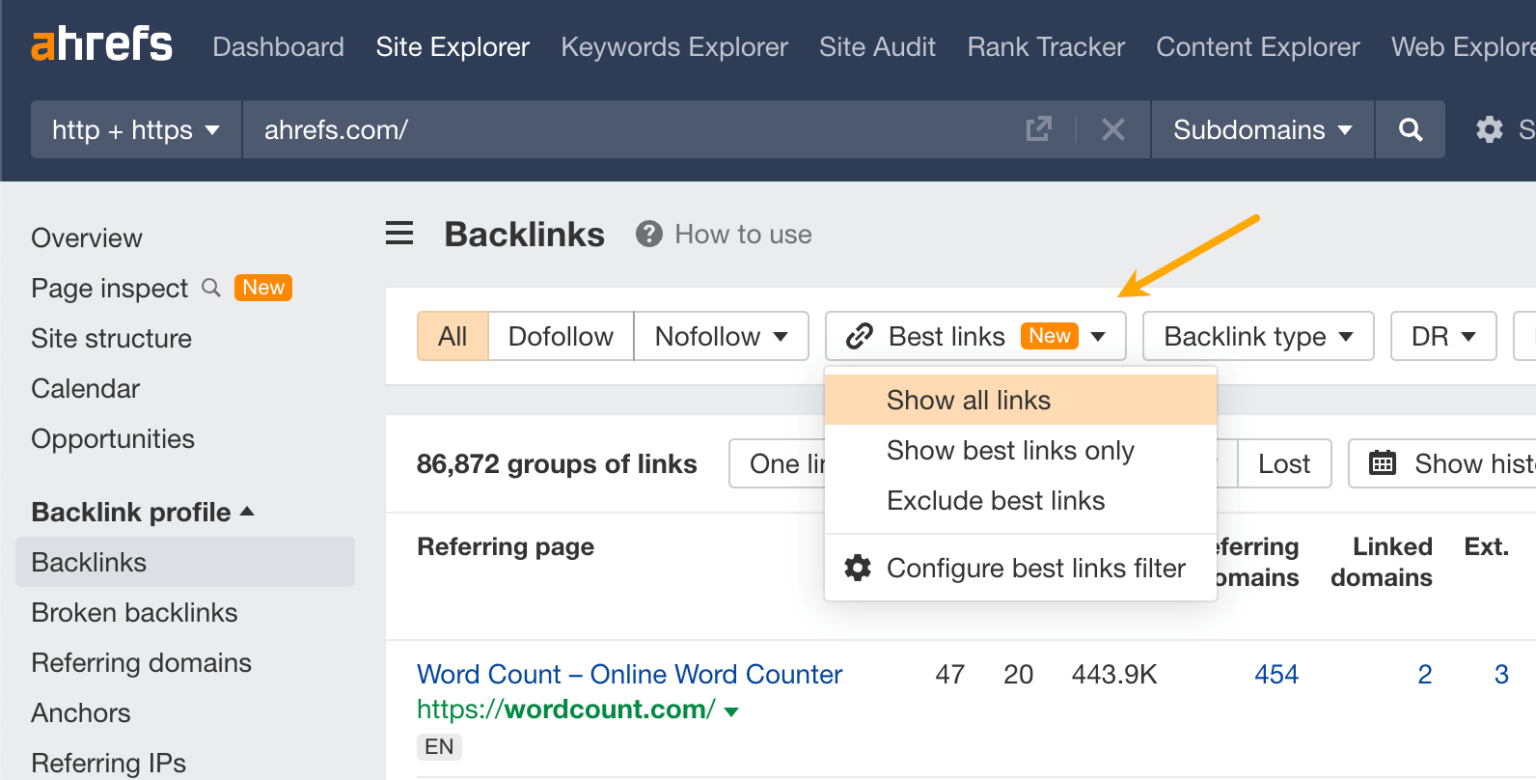 Backlink