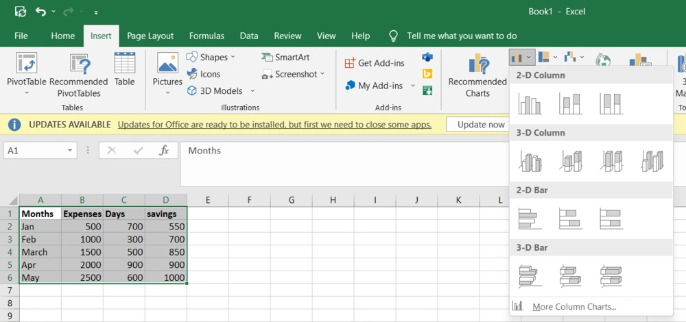 Cara Membuat Grafik di Excel dengan 3 Variabel