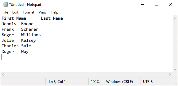 Cara Menggabungkan Kolom di Excel Melalui Notepad