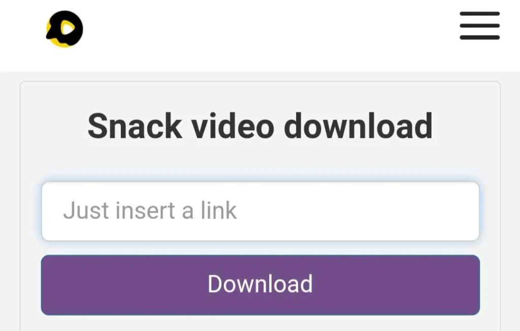 Cara Menggunakan Snack Video Downloader