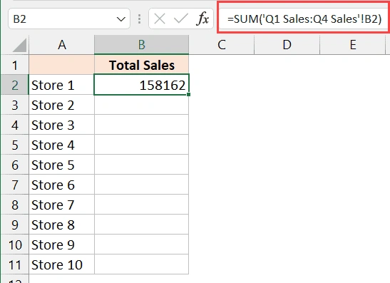 Cara Menjumlahkan di Excel untuk Data Beda Sheet