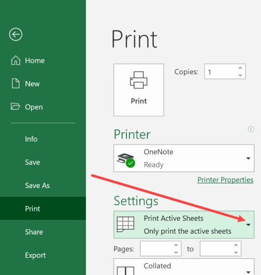 Cara Print Excel Seluruh Sheet