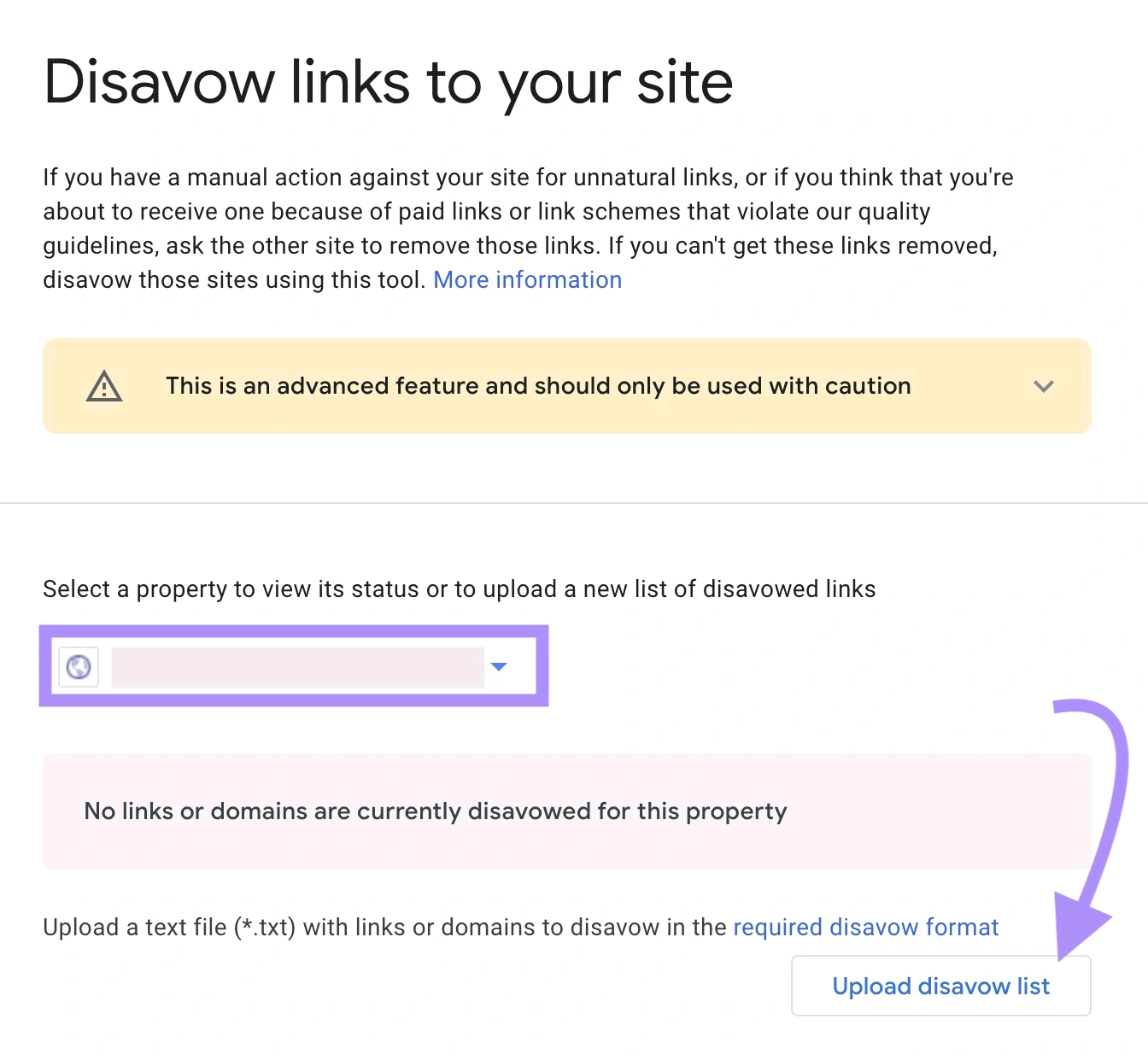 Gunakan Disavow Links Google