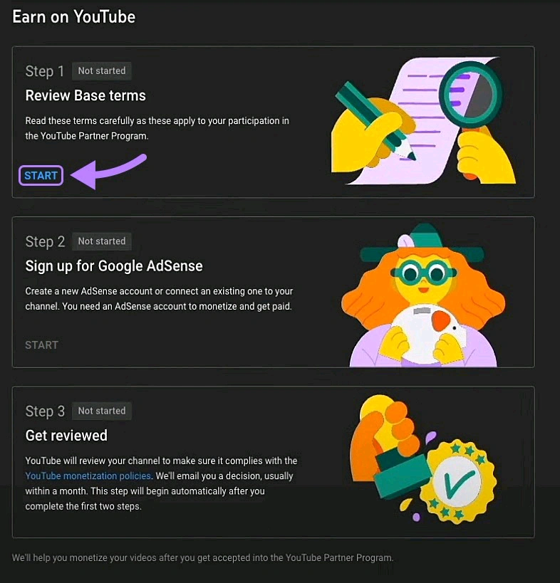 Mendaftar YouTube Partner Program