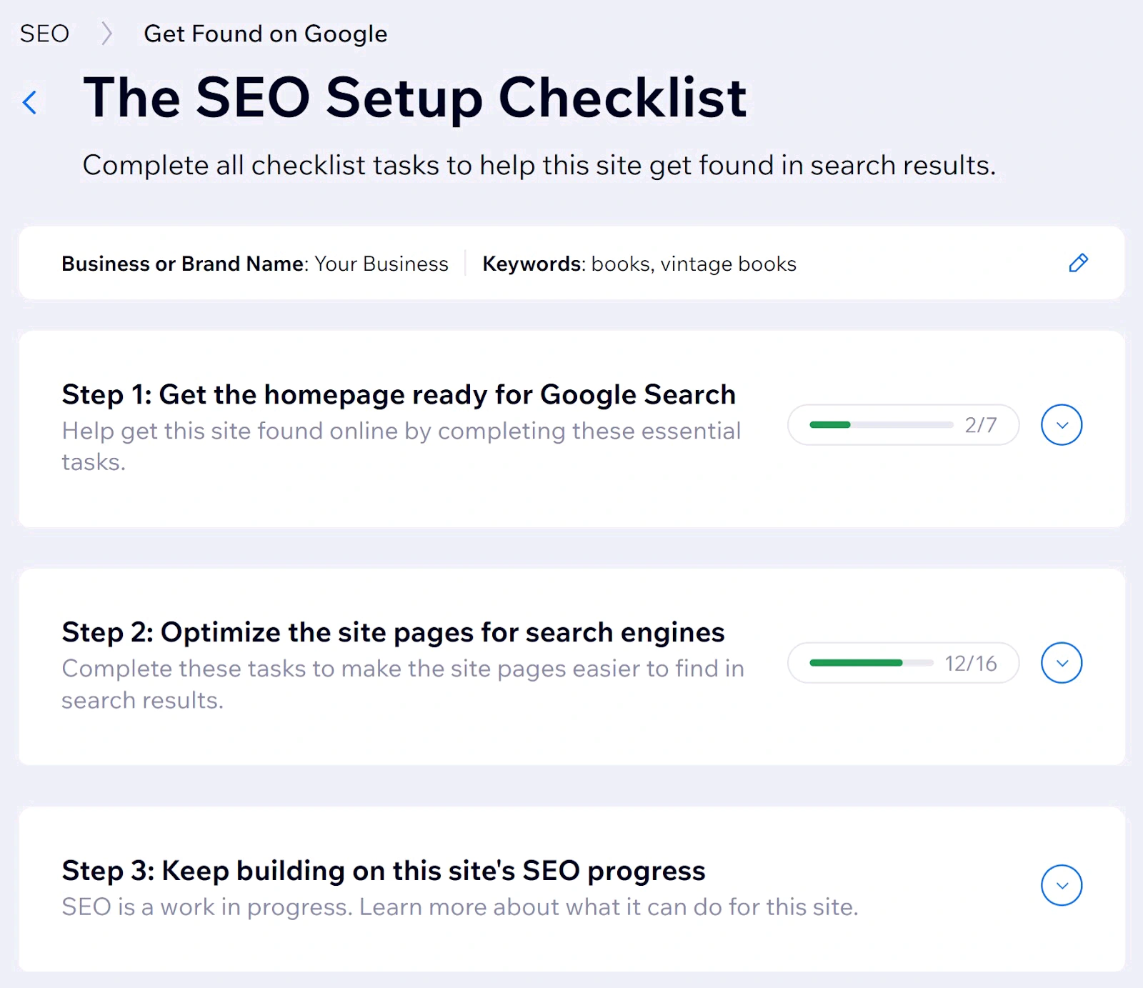 SEO pada Wix vs. WordPress