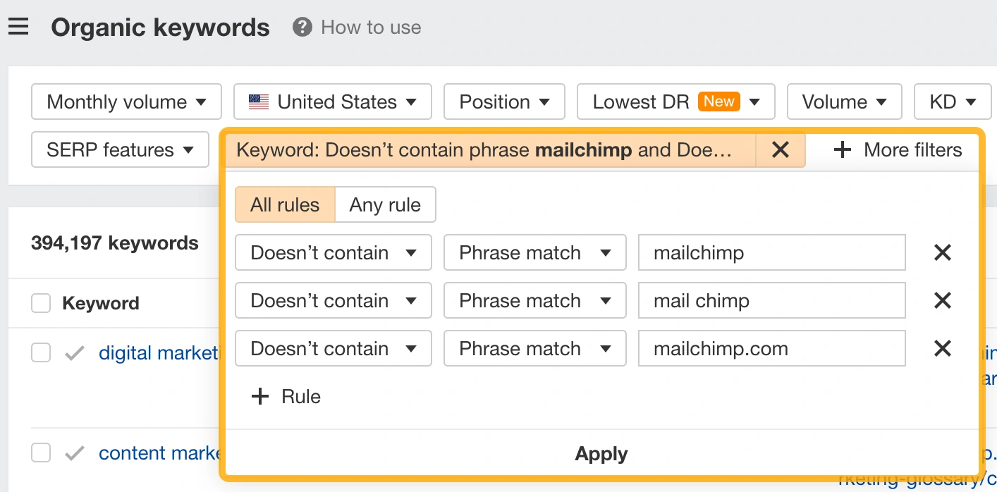 Cara Menemukan Competitor Organic Keywords