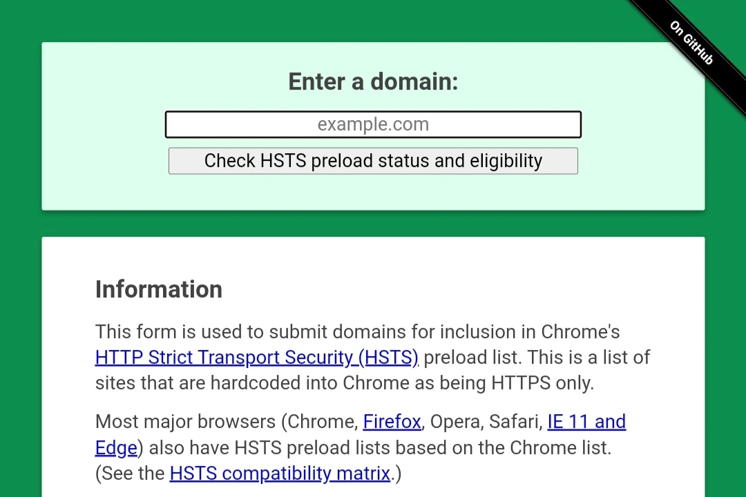 Gunakan HSTS untuk Membuat 307 redirects