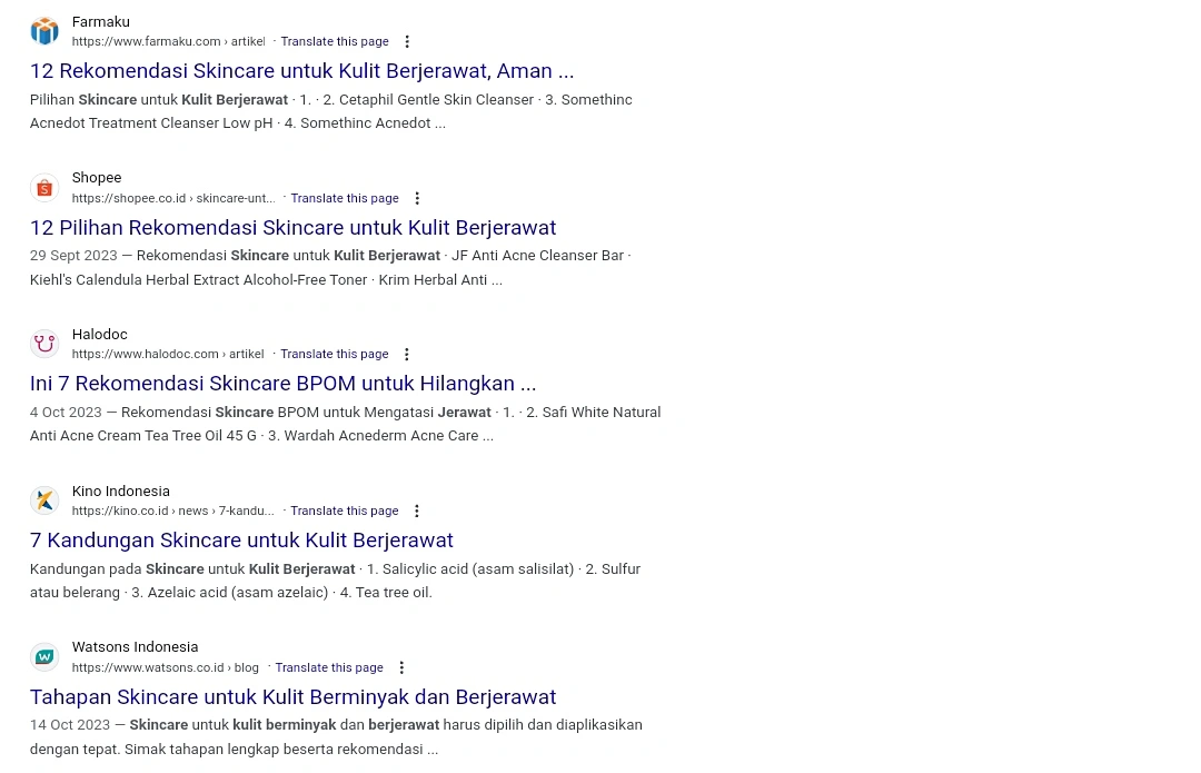 Gunakan Keyword Target untuk Menentukan Search Intent