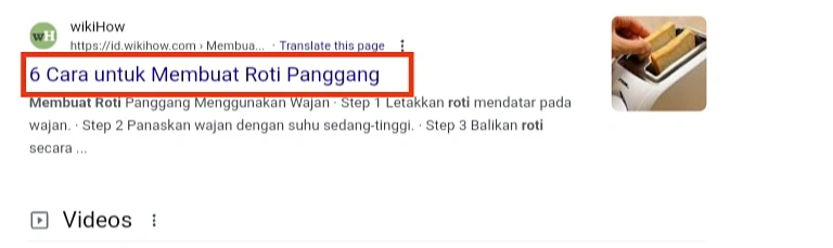 Buat Title Tag dengan Keyword Relevan