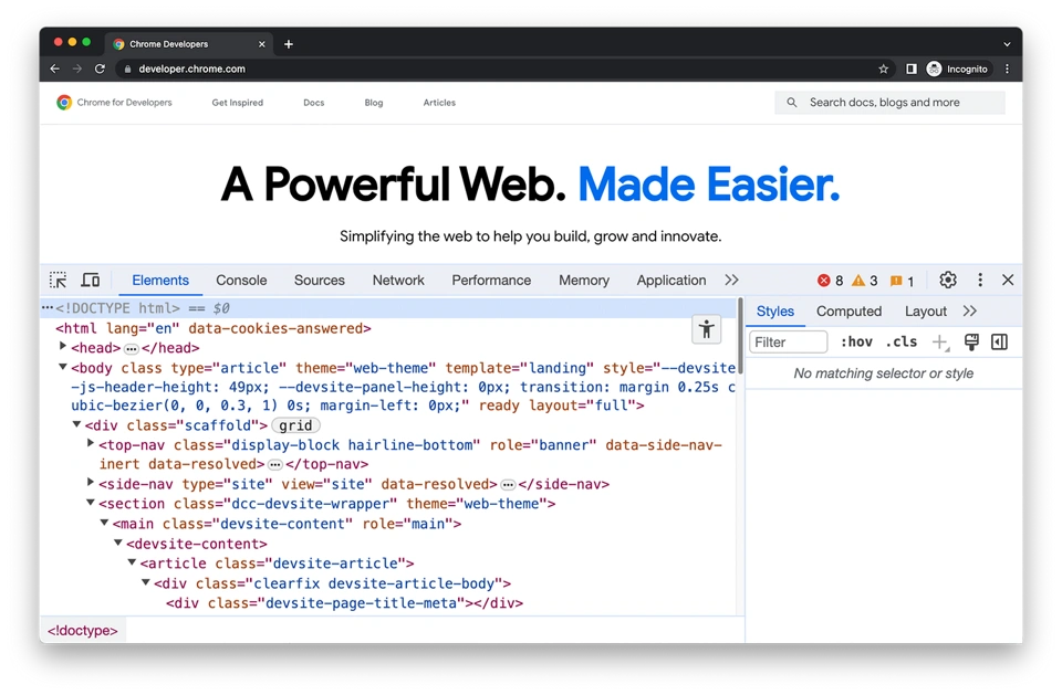 Chrome DevTools