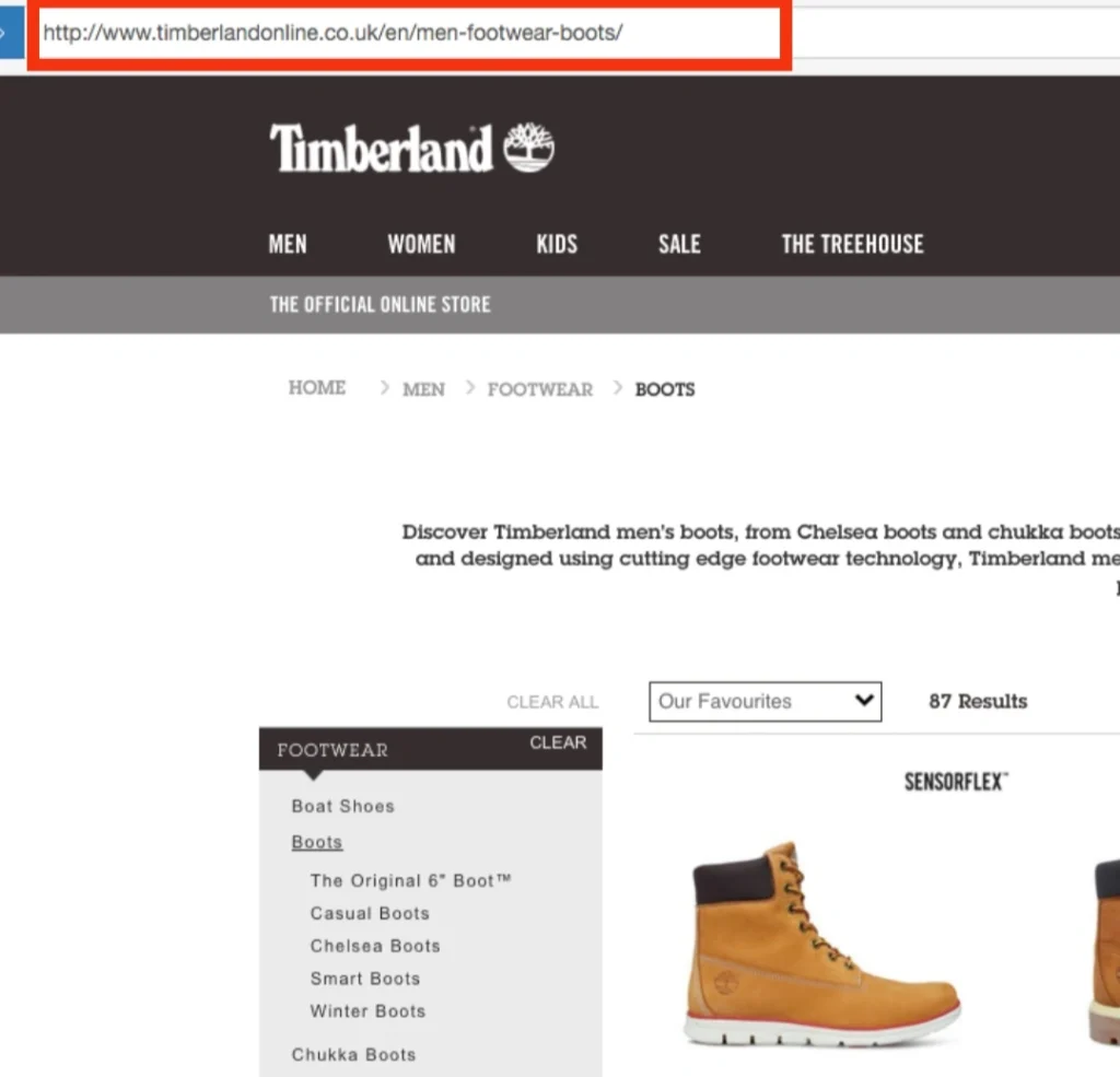 Gunakan URL yang Jelas dan Relevan