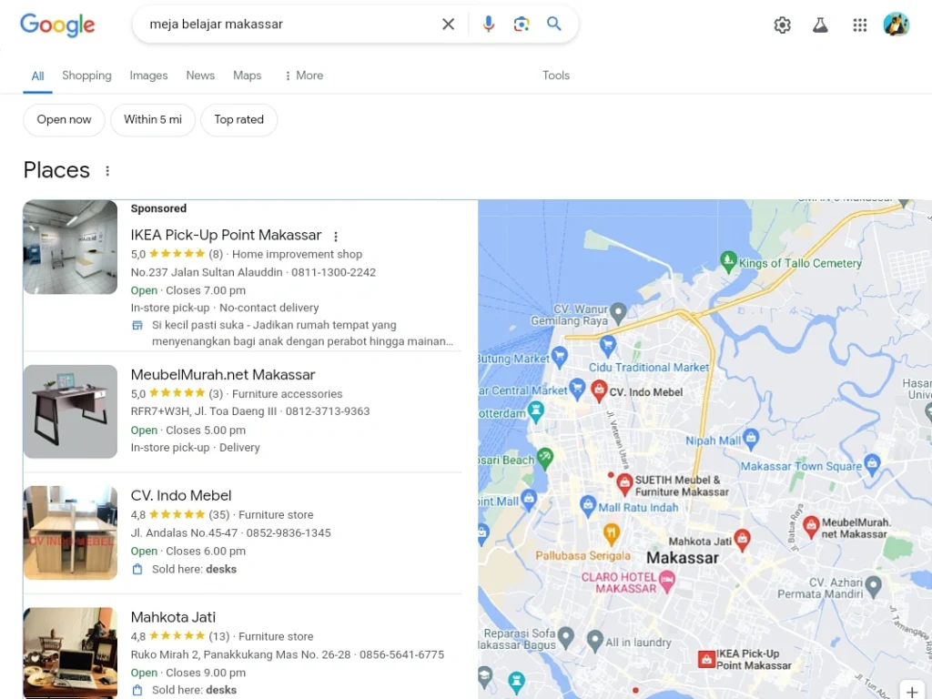 Optimalkan Local SEO