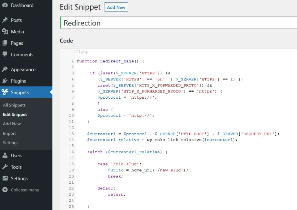 Situasi Saat Coding Dibutuhkan Pengelolaan Redirects