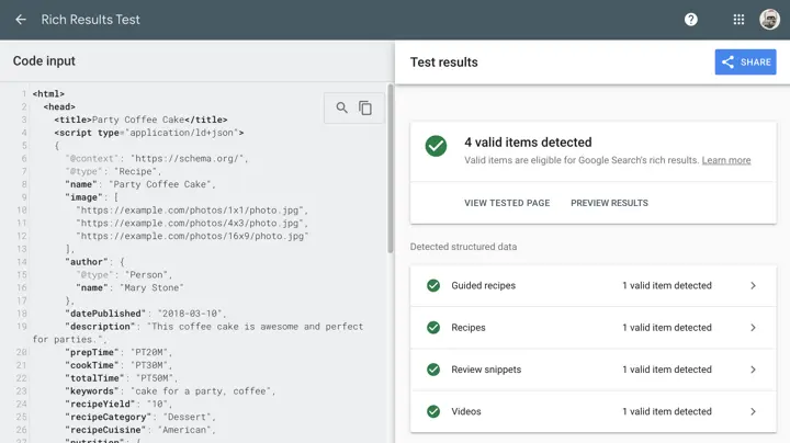 Structured Data