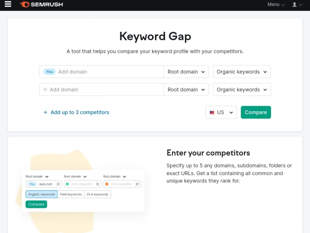 Audit SEO untuk Memeriksa Keyword Gap