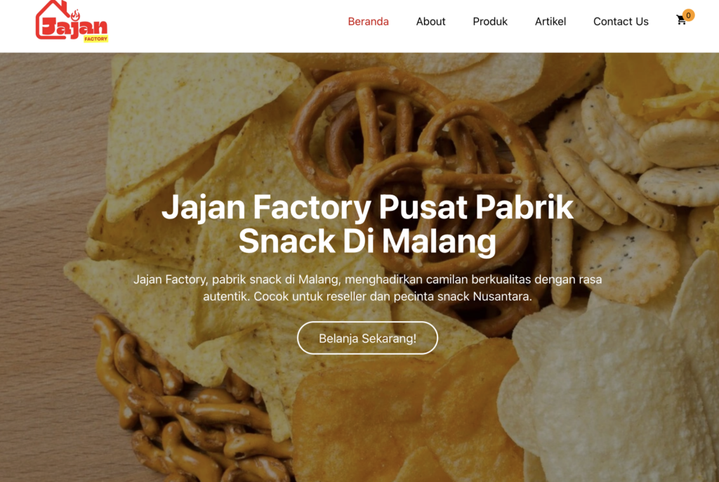 Jajan factory