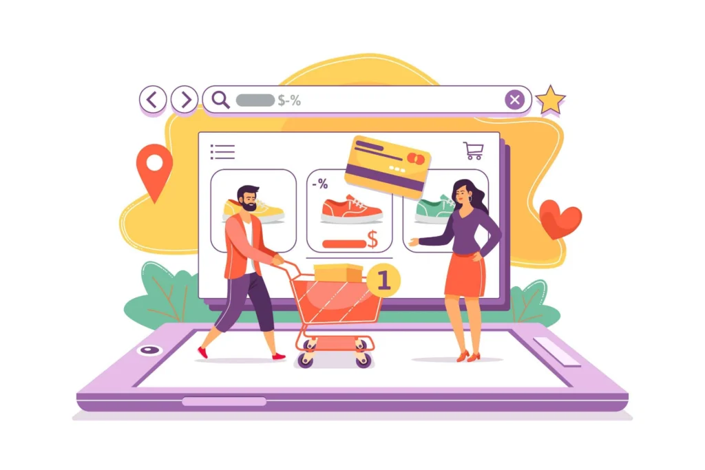 Gunakan Keyword E-Commerce pada Area Utama Situs Web