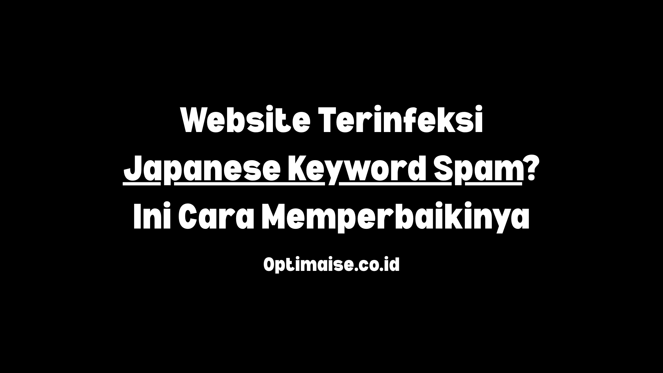 japanese keyword spam