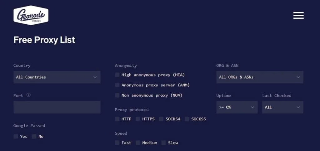 Geonode