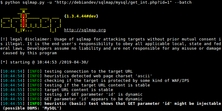 Tools SQLMAP