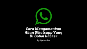 cara mengembalikan akun wa yang dihack