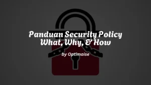 security policy adalah