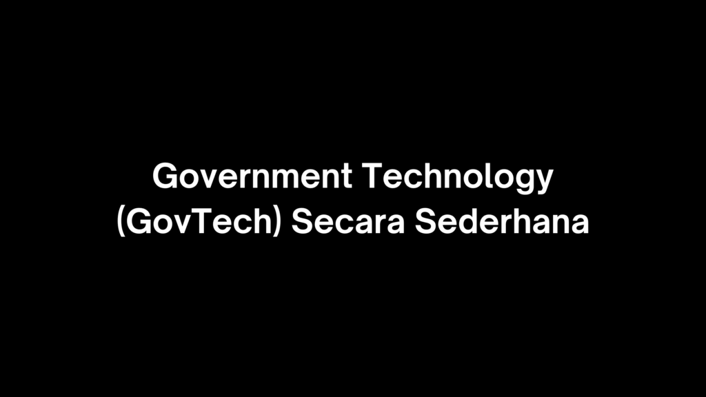 govtech adalah
