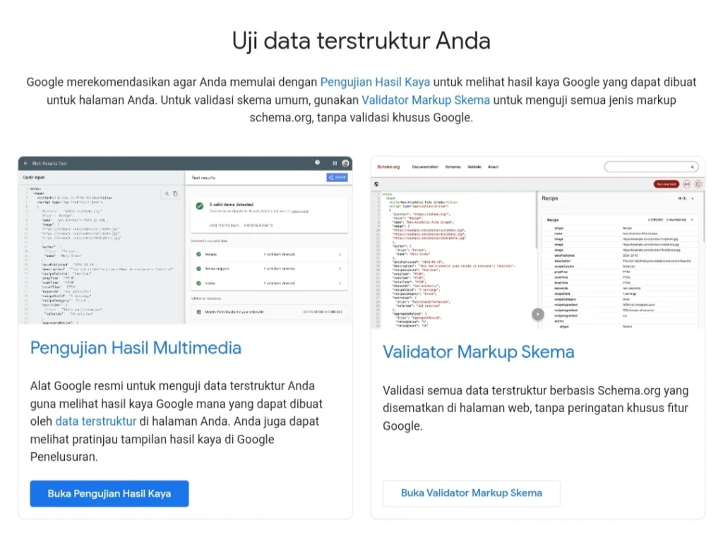 Tools Gratis untuk Membuat dan Mengecek Schema Markup