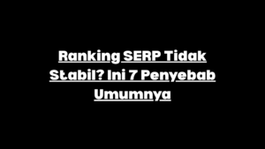 ranking serp naik turun