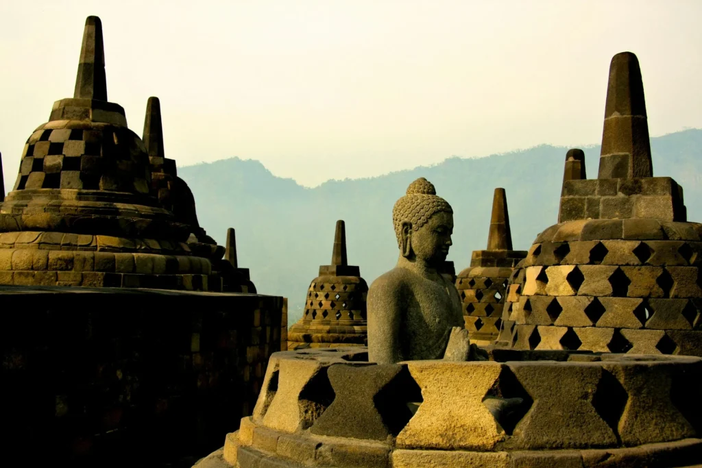 Candi Borobudur di Magelang, Jawa Tengah