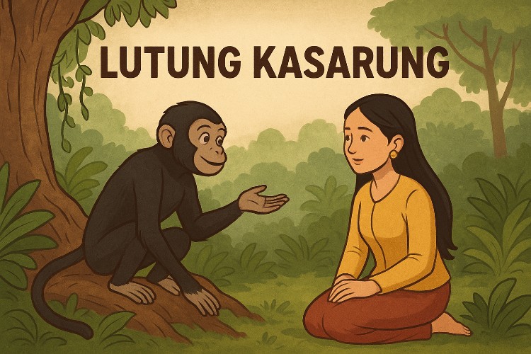 Dongeng Sunda Pendek​ Lutung Kasarung