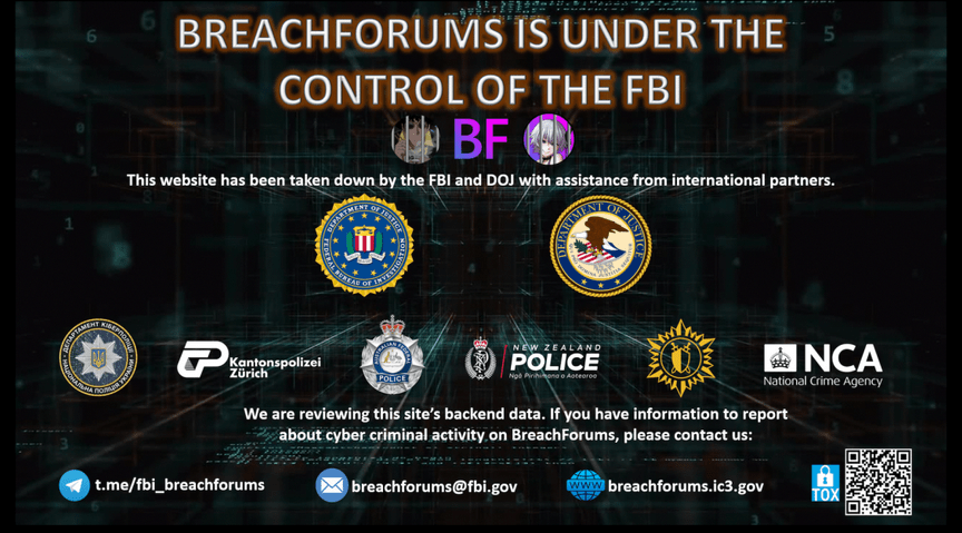 BreachForum Disita FBI